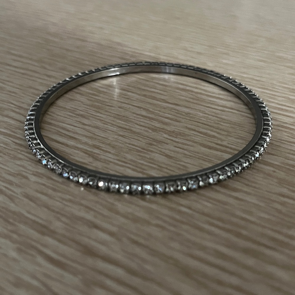 Vintage Rhinestone Bangle - Picture 9 of 12